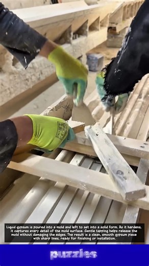 Wow, Gypsum Casting Process – Perfect Mold Release!