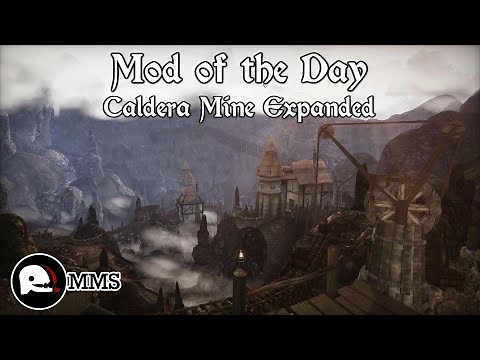 Morrowind Mod of the Day - Caldera Mines Expanded Showcase