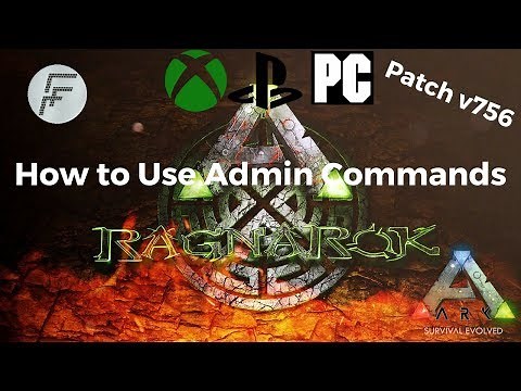 ARK: Survival Evolved How to use Admin Commands after update v756