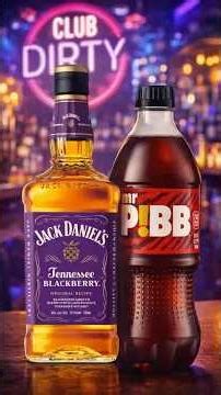 Jack Daniel's Blackberry x Mr. Pibb #cocktails #mixology #party #drinks #mixeddrinks #jackdaniels