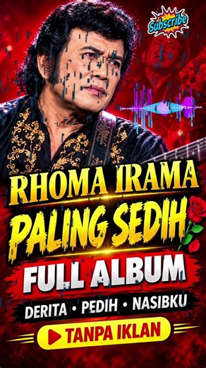 RHOMA IRAMA PALING SEDIH 🥀 Derita, Pedih, Nasibku | Full Album Dangdut Lawas Nostalgia Tanpa Iklan