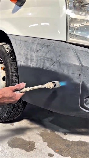 Can Heating A Plastic Bumper Like This Cause Damage? 👀🔥