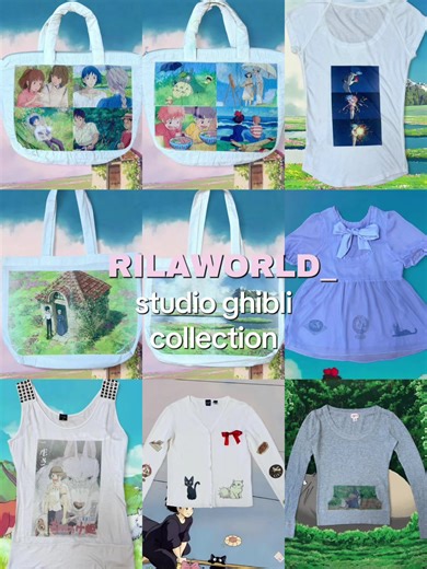🌱🥖🧺 new STUDIO GHIBLI collection out now on my depop RILAWORLD! | Studio Ghibli