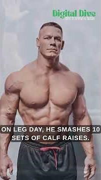 John Cena Workout Routine & Diet Plan Revealed | How He Transformed From Skinny to WWE Beast!