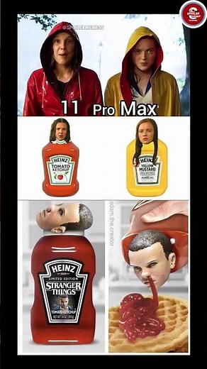 Why Eleven and Max Are the Ultimate Ketchup & Mustard Duo! 😂 | #strangerthings #yt