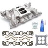 Edelbrock 2750K: Performer 351-2V Ford Cleveland Intake Manifold with Installation Kit - JEGS