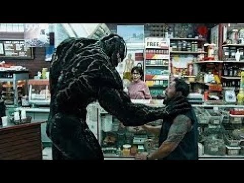 Venom vs Robber Eats it up movieclip Venom 2018