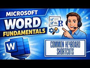 Microsoft Word Keyboard Shortcuts (Essential Shortcuts for Beginners) | Microsoft Word Fundamentals