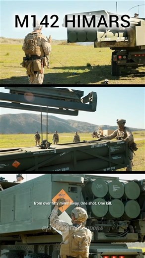 M142 HIMARS: The King of Rocket #Artillery 🚀 #HIMARS #USArmy #Shorts #marines #specialforces #army
