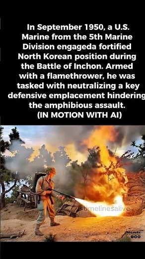 The Fierce Assault at Inchon – 1950 in Color