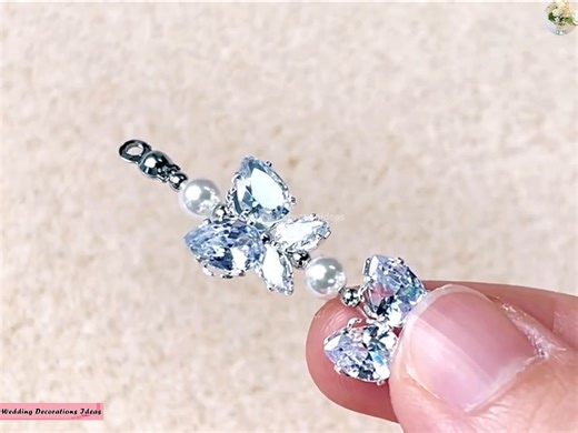 How to Make a Easy Butterfly Bracelet Tutorial 🦋 | Wedding Decoration Ideas