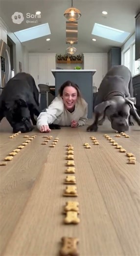 Cane Corso Maze Race Twist in the Kitchen | Smartest Team Finish