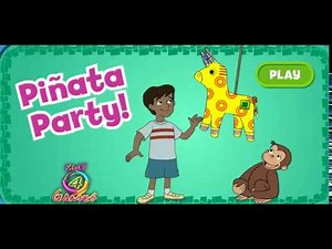 Curious George Pinata Party Game