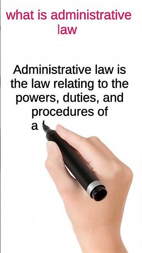 What is Administrative Law?#lawofevidence