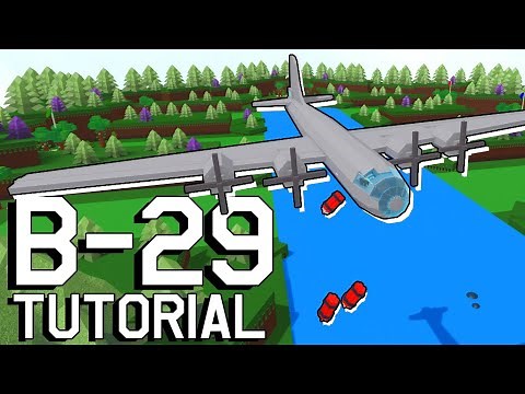 [Tutorial] B-29 Superfortress Nuclear Bomber | Build a Boat for Treasure