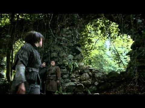 Game of Thrones 3x02 Arya Gendy & Hot Pie meet the Brotherhood without Banners