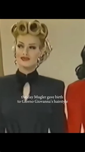 Mugler is the Mother of Giorno Giovanna — JoJo Fashion Catwalk