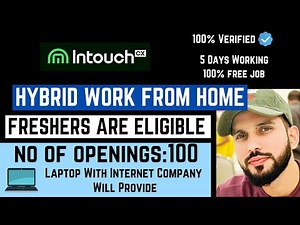 💼 Intouch CX High Paying Job 💰 | Freshers 🎓 | Hybrid Work 🏠🏢 | No. of Openings: 100 🚀 | Apply Fast ⚡