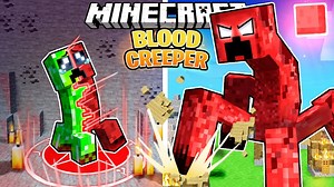 I Survived 100 DAYS as a BLOOD CREEPER in HARDCORE Minecraft!