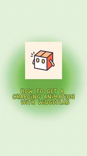 Widgetable Tutorial: How to Use the App for Aesthetic Charging Animation