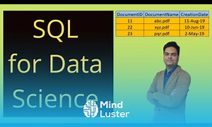 Mind Luster - Learn SQL For Data Science What Why and How of SQL in Data science Data Science SQL for beginners