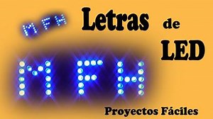Cómo Hacer Letras de LED (muy fácil de hacer) Hola amigos, en este video aprenderemos a hacer unas letras de led, paso a paso. Materiales: - esquema del circuito - un DVD - una impresión de una letra - cables - una batería de 9 voltios - papel grueso para hacer la plantilla - estaño - cautin - leds - pegamento Derechos de Autor: https://www.youtube.com/user/TheCesartutoriales | El Blog del Electricista