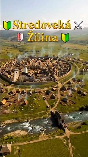 🔰🛡️Stredoveká Žilina v 15. storočí 🏰⚔️ #zilina #stredovek