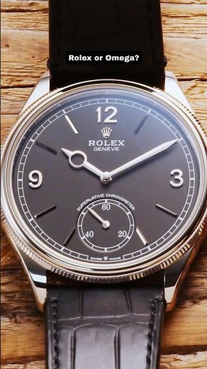 Rolex OR Omega: Dress Watches
