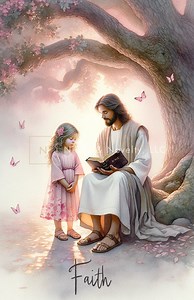 Theological Virtue Art Set: Faith, Hope, and Charity - Inspirational Wall Decor - Etsy