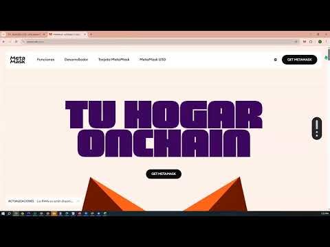 Tutorial para obtener MetaMask por primera vez