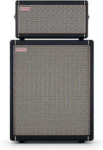Positive Grid Spark CAB + Spark 40-Watt Bundle – Powered Speaker Cabinet + Practice Guitar Amplifier & Bluetooth Speaker for Electric, Bass, and Acoustic Guitar with Spark Mobile App