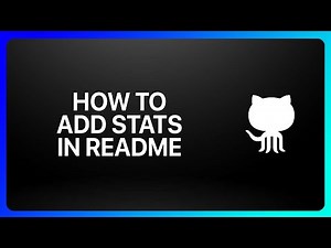 How To Add GitHub Stats In Readme Tutorial