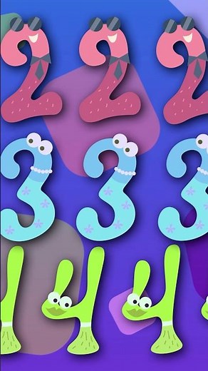 Numbers Phonics Song 123 ⭐️ #preschoolletters #abcssong #nurseryrhymes #alphabet #english