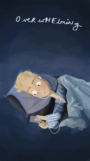 don’t stay in you head animated by @Florence 🌷 dialogue from Tom’s square videos