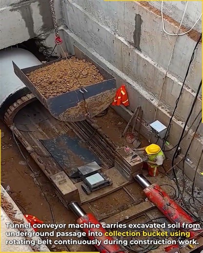 Tunnel Soil Conveyor Machine.
