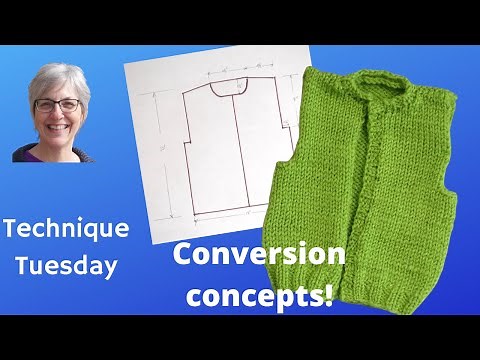 How to Convert a Pullover Pattern into a Cardigan // Technique Tuesday