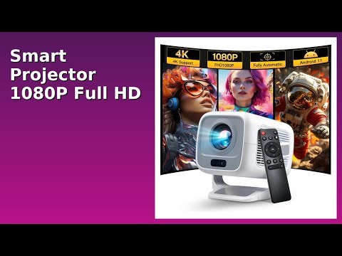 REVIEW (2025): Smart Projector 1080P Full HD. Features.