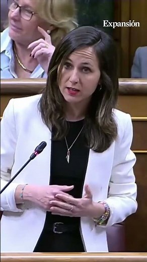 Belarra: "Working people shouldn't pay for this war, Repsol should pay for it."