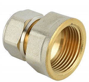 [Hot Item] Pex-Al-Pex Brass Compression Fittings Straight Nipple Female