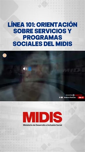 📞 Línea 101 del Midis: úsala con responsabilidad Este servicio gratuito brinda orientación e información clave a quienes más lo necesitan. Tu buen uso permite una atención más rápida y efectiva para todos. Llama solo cuando sea necesario y comparte datos veraces. Juntos hacemos que la ayuda llegue a tiempo. 🤝 | Ministerio de Desarrollo e Inclusión Social del Perú
