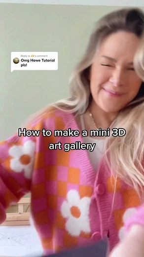 How to Make a Mini 3D Art Gallery Tutorial