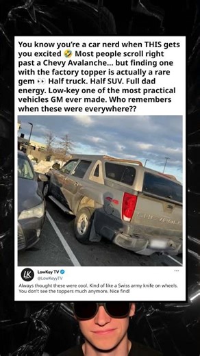 Rare Chevy Avalanche Sighted