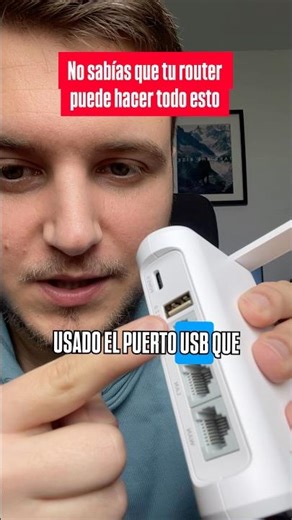 What is the USB port on the router used for? #networks #wifi