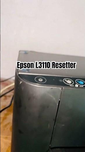 How to reset epson L3110 #epsonl3110 #epsonprinter #howto