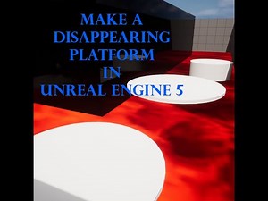Making A Game in UE5 30: Disappearing Platforms!!!