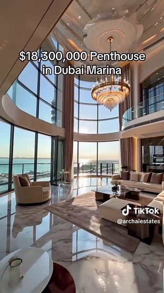 Luxury Living: Dubai Marina Penthouse for $18.3M