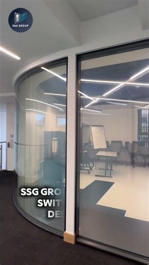 Switchable Glass: Privacy on demand,transparency on command#switchableglass#privacyglass #smartglass