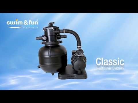 Classic Pool Filter System by Swim & Fun Scandinavia