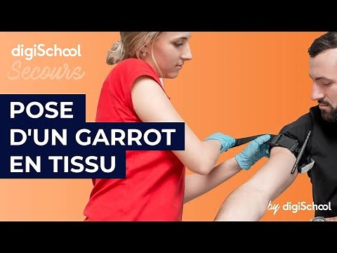 Les hémorragies - Pose d'un garrot en tissu