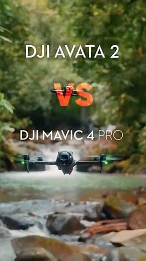 FPV fun or Cinematic Creek Run? | Mavic 4 Pro & Avata 2